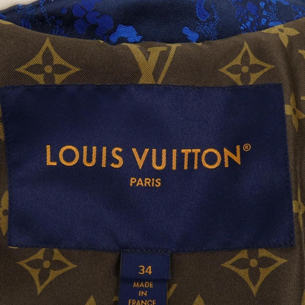 Louis Vuitton Cyx Coat Blue 34 — view 4