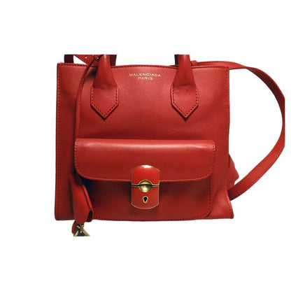 Balenciaga Padlock Leather Shoulder