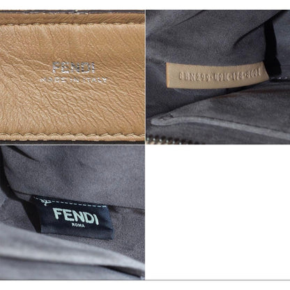 Fendi Com Click Leather Shoulder Bag — view 10