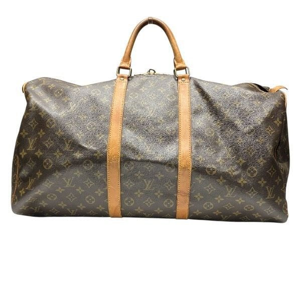 Louis Vuitton Monogram Keepall 55 Boston Bag