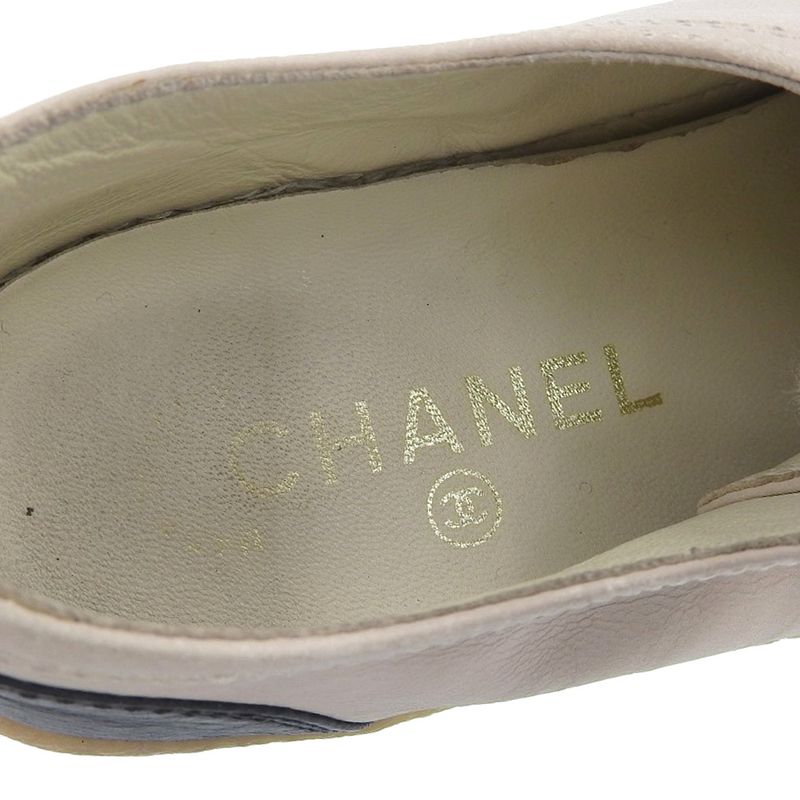 Chanel 2013 Archive G28904 Coco Mark Embroidery Bicolor Leather Bicolor Leather