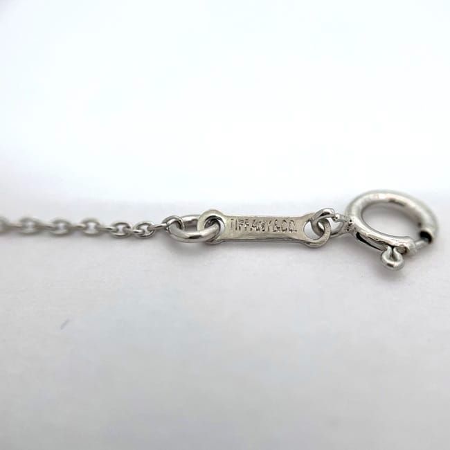 Tiffany & Co Cross Necklace Ec22790 Silver