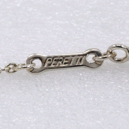 Tiffany & Co Open Heart Elsa Peretti 925 Silver Ladies 2.7g Necklace