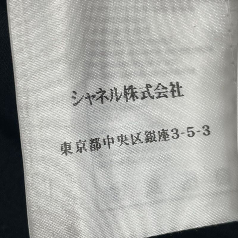 Chanel 09P T-shirt Short Sleeves Black Size 42