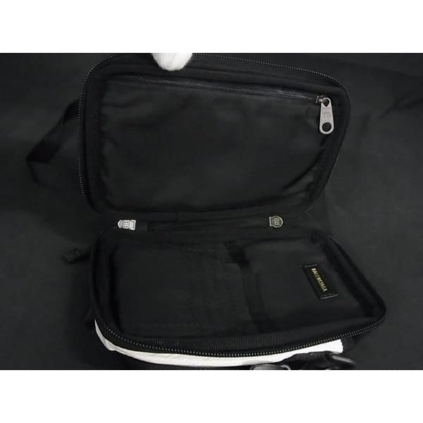 Balenciaga Explorer Leather Shoulder Bag Pochette Ivory — view 7