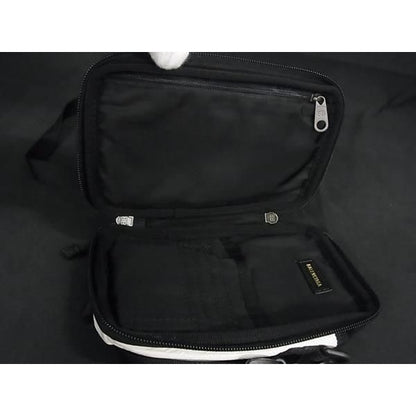 Balenciaga Explorer Leather Shoulder Bag Pochette Ivory — view 7