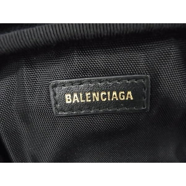 Balenciaga Explorer Leather Shoulder Bag Pochette Ivory — view 9