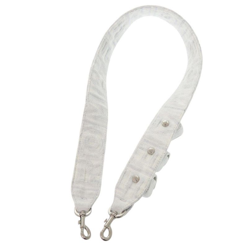 Fendi × MARC Jacobs Marc Jacobs Denim Stone Blue White Shoulder Strap 0847 Fendi