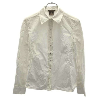 Louis Vuitton Snap Button Long Sleeve Shirt White 38