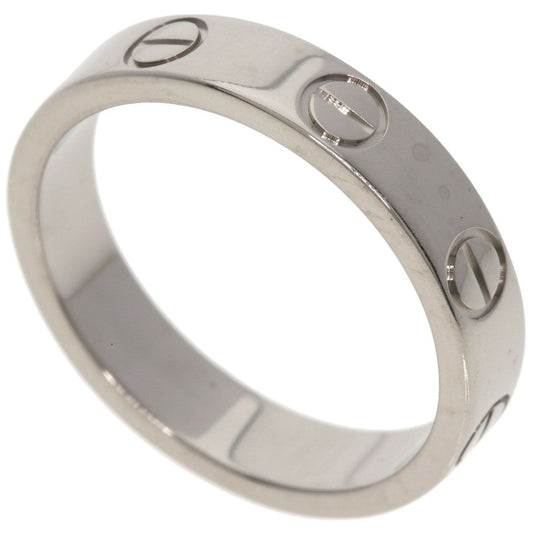 Cartier Mini Love Ring 48 18K White Gold