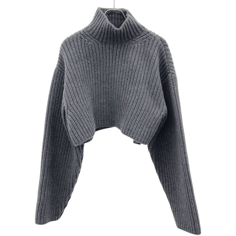 Balenciaga 23 AW Cropped Sweater Low Gauge Wool Knit