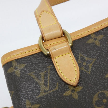 Louis Vuitton Monogram Batignolles Bag Brown Marron — view 6