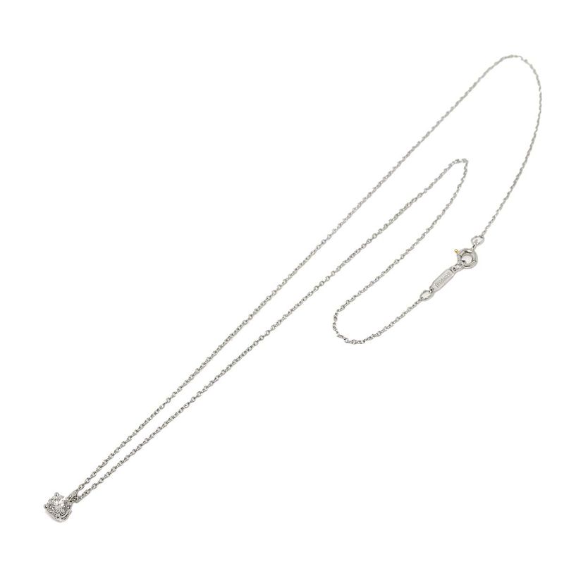 Tiffany & Co Tiffany & Co Solitaire Diamond Necklace 42cm (1654in) Pt Platinum