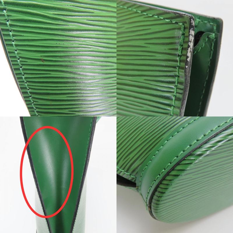 Louis Vuitton Handbag Saint-jacques M52274 Epi Leather Borneo Green Gold