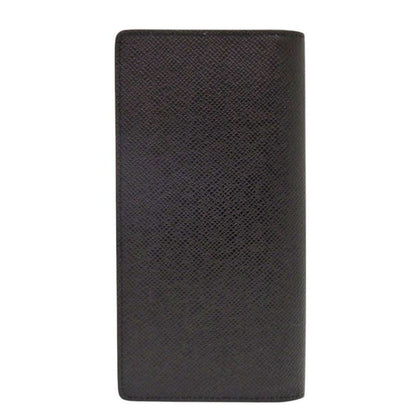 Louis Vuitton Portefeuille Plaza M30501 Taiga Noir Black Long Wallet Black LV