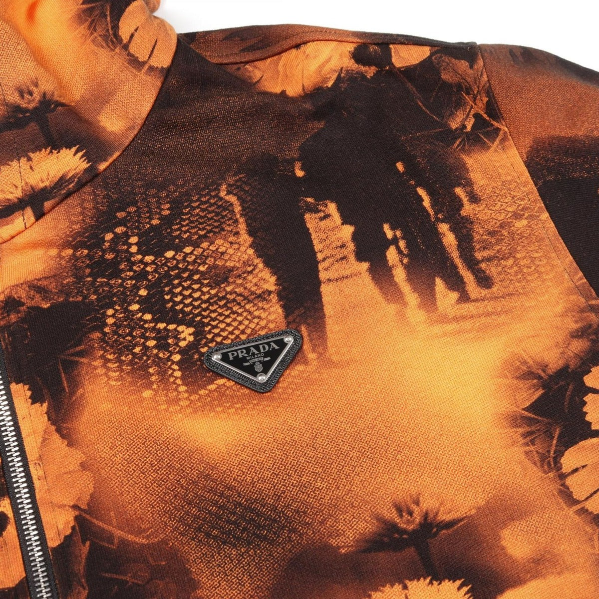 Prada Hoodie Re-Nylon Cotton — view 8