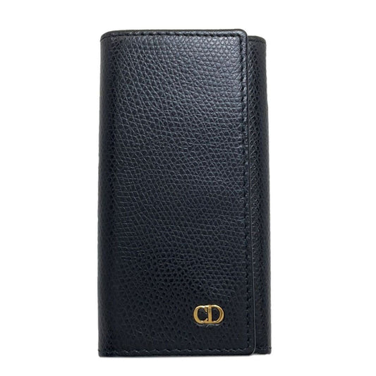 Dior Cdlogo Key Case Leather Key Holder