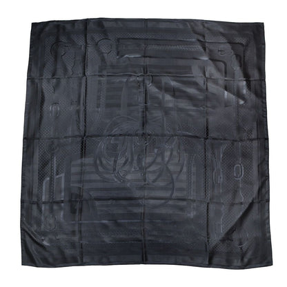 Hermes Shawl Carre Geant 135 Jacquard Coaching Silk Spring/summer Uncle Marine