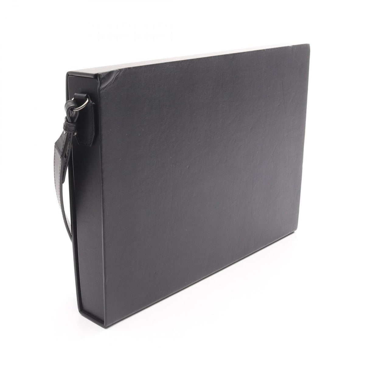 Fendi Shoulder Bag Messenger Box Black Leather Box — view 2
