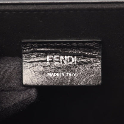 Fendi Shoulder Bag Messenger Box Black Leather Box — view 4