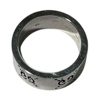 Gucci GG Icon Ring Icon Ring Silver 925 15 (about Size 14) Silver Skull