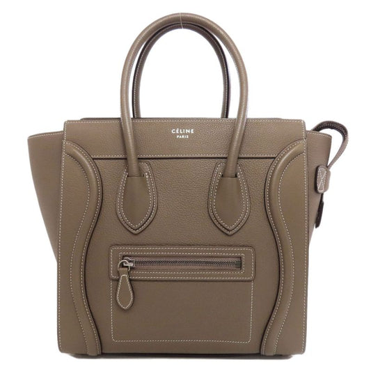Celine Luggage Micro Tote Bag Calf Women