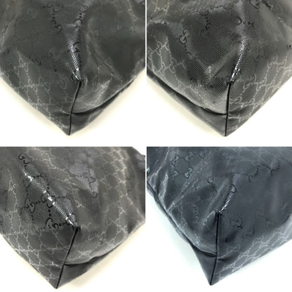 Gucci Tote Bag with Stains Inside 211120 Black