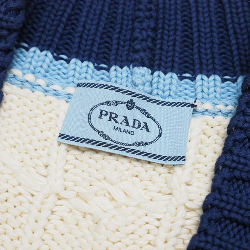 Prada Vest Size 36 Cable Knit V-neck Tilden Knit Vest Made In Italy 20241230