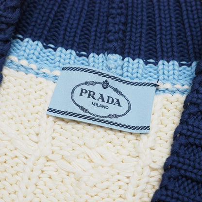 Prada Vest Size 36 Cable Knit V-neck Tilden Knit Vest Made In Italy 20241230