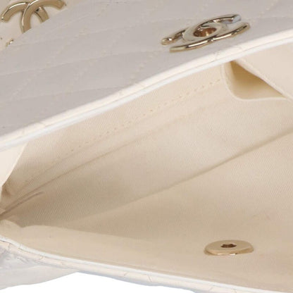 Chanel Lambskin 2-strand Chain Shoulder Bag Women