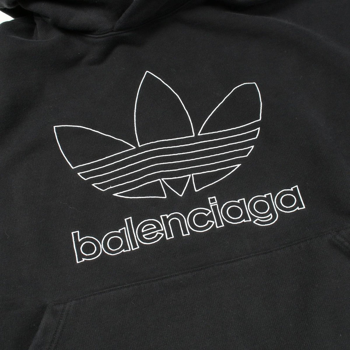 Balenciaga Hoodie Adidas Oversized Cotton — view 10