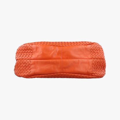 Bottega Veneta Campana Intrecciato Orange Lambskin B02699459y