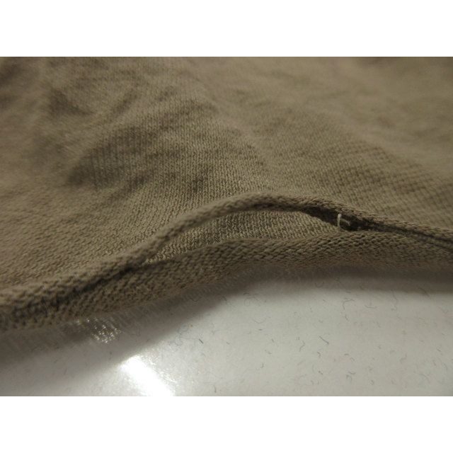 Saint Laurent Paris Logo T-Shirt Reversible Neutral Beige Short Sleeve Top — view 6