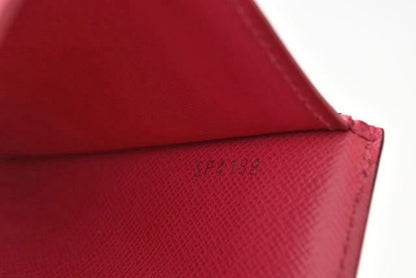 Louis Vuitton Wallet Trifold Portefeuille Victorine Epi Andigo Blue M62204