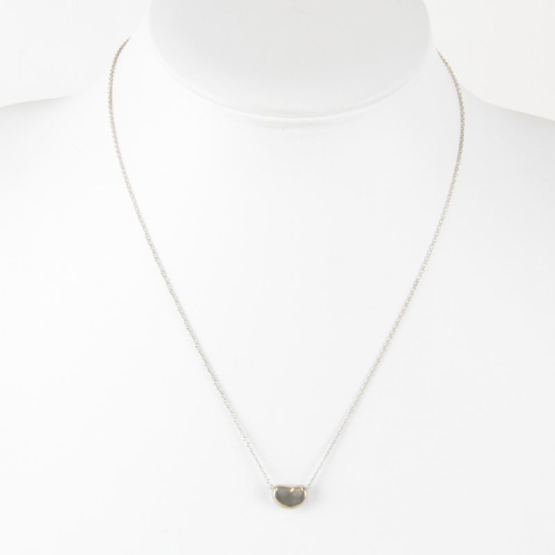 Tiffany & Co [tiffany & Co] Elsa Peretti Mini Beans Necklace Silver 925