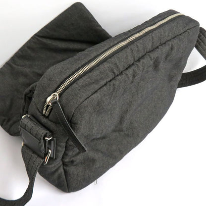 Chanel Cocococoon Messenger Bag No 14 Cotton Shoulder Bag Denim Black