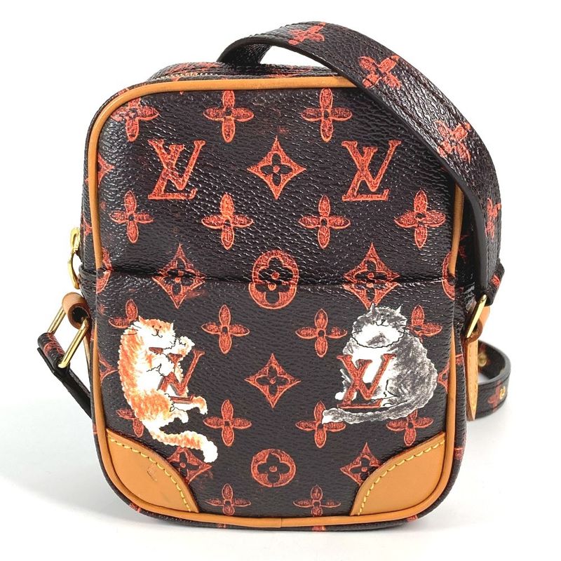 Louis Vuitton Shoulder Bag Panum Small Only M44399 Monogram Canvas Brown