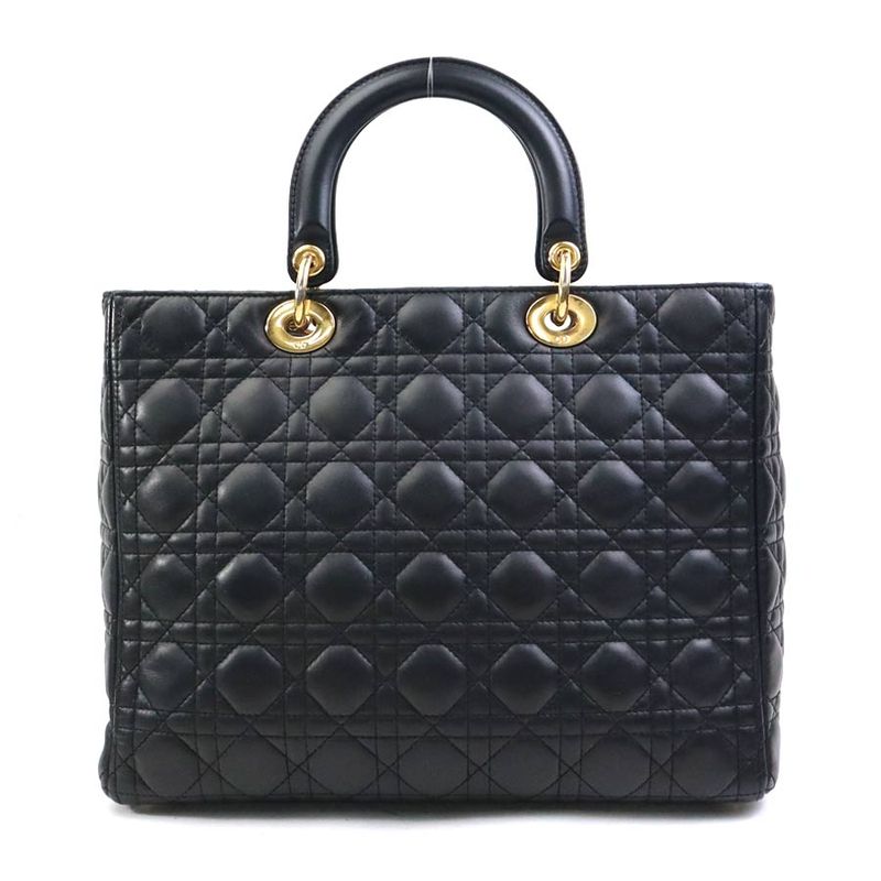 Christian DIOR Shoulder Bag Handbag Lady Dior
