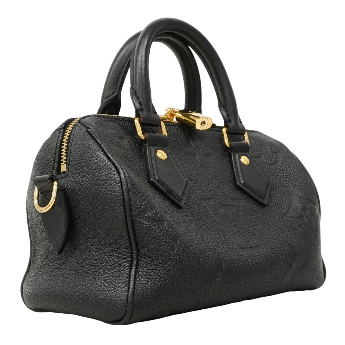 Louis Vuitton Handbag Monogram Empreinte Speedy Bandouliere 20 Noir 2-Way — view 2