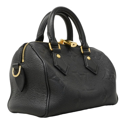 Louis Vuitton Handbag Monogram Empreinte Speedy Bandouliere 20 Noir 2-Way — view 2