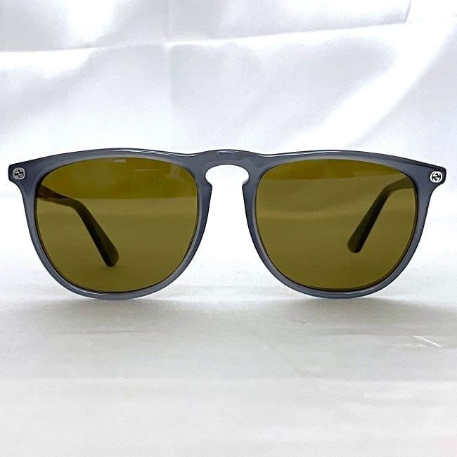 Gucci Sunglasses in Gray Brown Gg0120