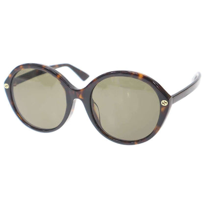 Gucci Round Frame Sunglasses Eyewear Brown