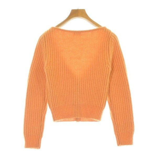 Celine Cardigan Silk Orange — view 2