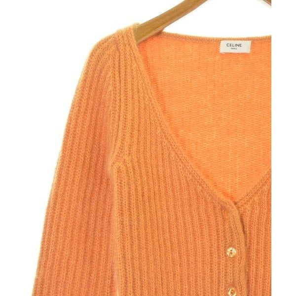 Celine Cardigan Silk Orange — view 4