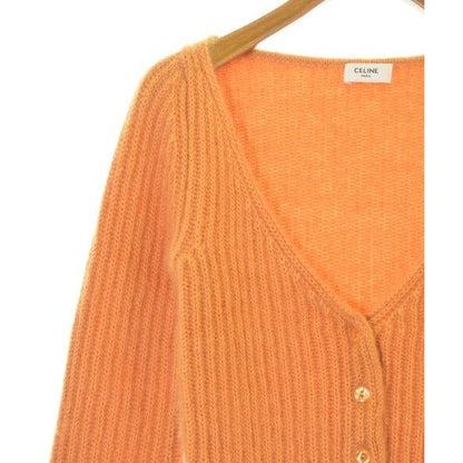 Celine Cardigan Silk Orange — view 4