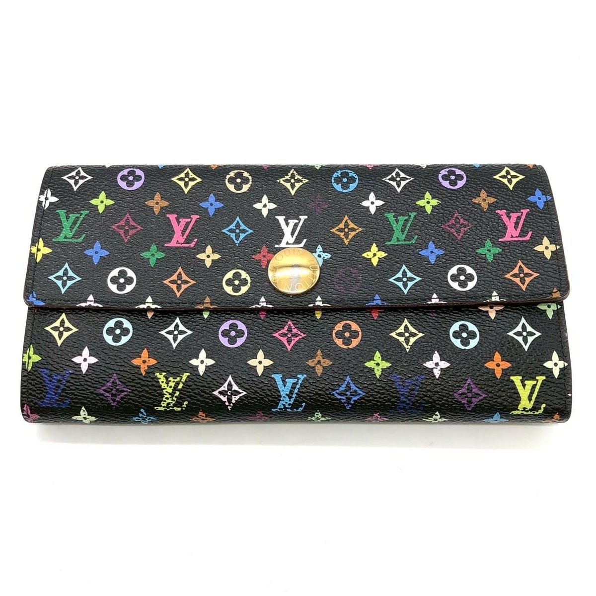 Louis Vuitton Portefeuille Sarah Wallet Monogram Multicolor