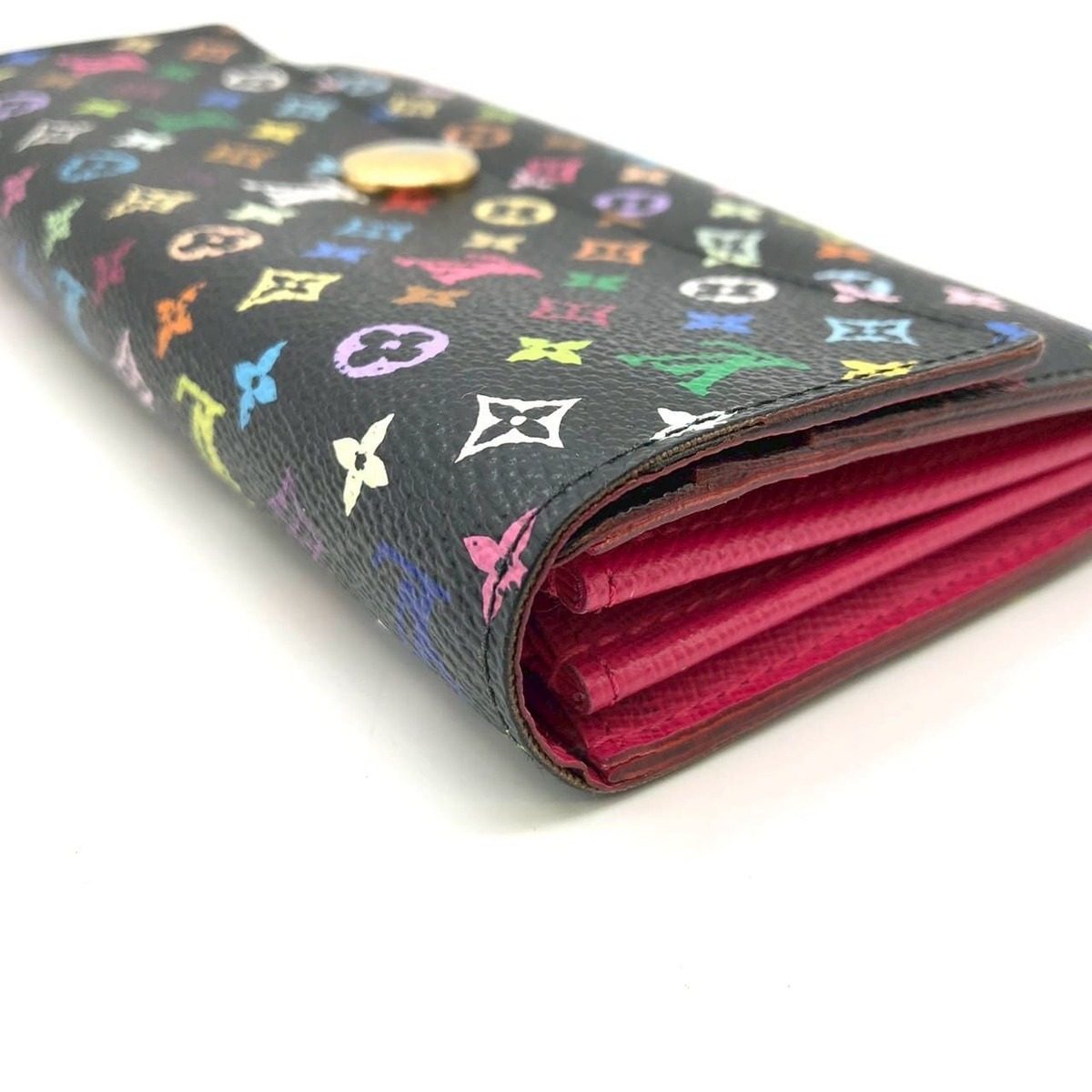 Louis Vuitton Portefeuille Sarah Wallet Monogram Multicolor — view 4