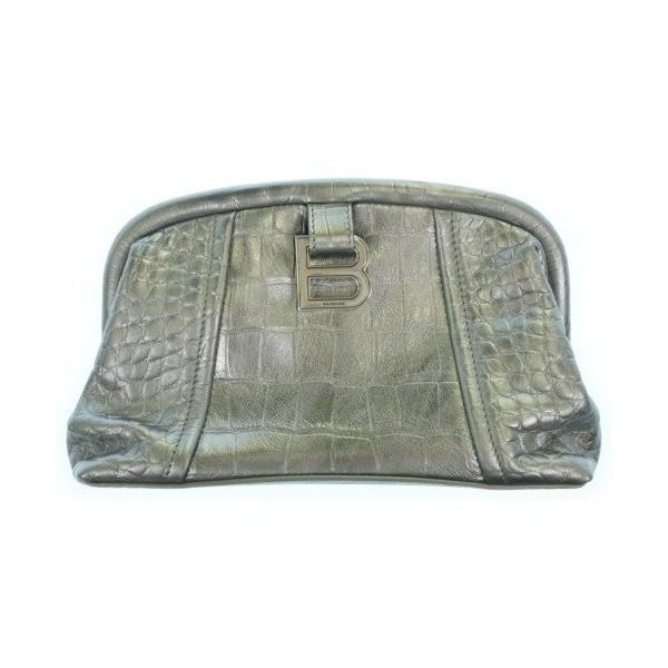 Balenciaga Clutch Silver