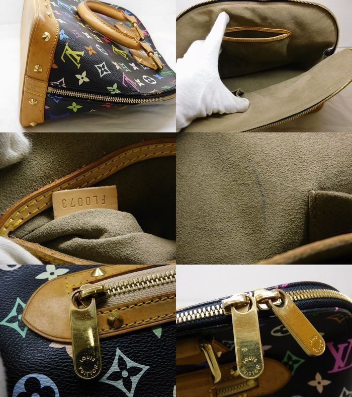Vuitton - M92646 Fl0073 Multicolor Alma Handbag Women Louis Vuitton □7E