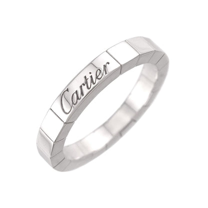 Cartier Laniere 51 Ring 18k WG White Gold 750